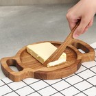 Нож для масла Adelica, дуб - фото 24254762