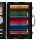 УЦЕНКА Набор для рисования складной, в чемоданчике, синий 9911719