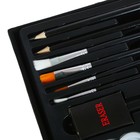 УЦЕНКА Набор для рисования складной, в чемоданчике, синий 9911719