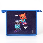 Папка для тетрадей, А5, пластиковая, 19×23×5 см «Зверята» - Фото 3