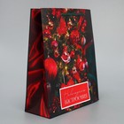 Пакет ламинированный вертикальный «Новогоднее настроение», ML 21 × 25 × 8 см - Фото 2