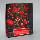 Пакет ламинированный вертикальный «Новогоднее настроение», ML 21 × 25 × 8 см - Фото 3