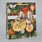 Пакет ламинированный вертикальный «Подарок для тебя», ML 21 х 25 х 8 см, Новый год - фото 319836755