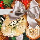 Пакет подарочный новогодний ламинированный «Подарок для тебя», ML 21 х 25 х 8 см 9543860