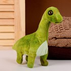 Мягкая музыкальная игрушка «Динозаврик», 20 см, цвет зелёный - фото 7333909
