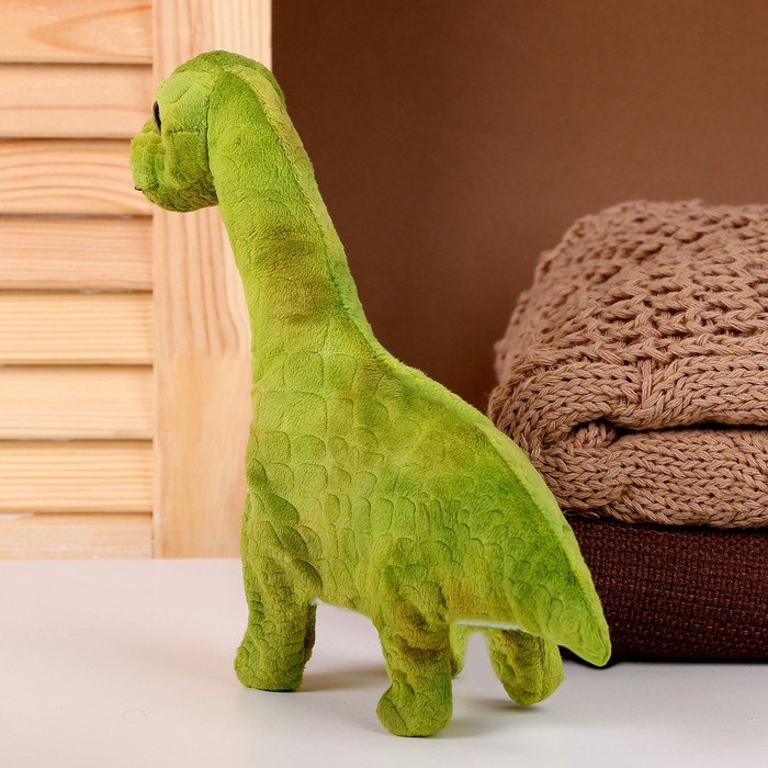 Мягкая музыкальная игрушка «Динозаврик», 20 см, цвет зелёный - фото 1928251863