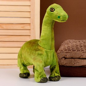 Мягкая музыкальная игрушка «Динозаврик», 31 см, цвет зелёный