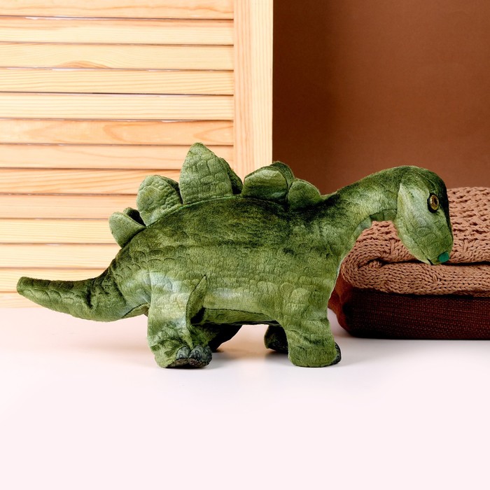 Мягкая музыкальная игрушка «Динозаврик», 43 см, цвет зелёный - фото 1907800894