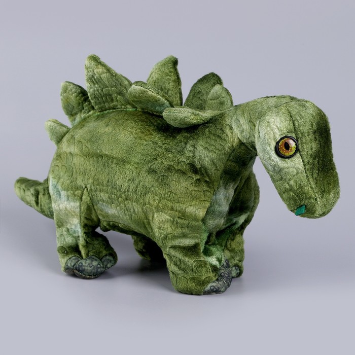 Мягкая музыкальная игрушка «Динозаврик», 43 см, цвет зелёный - фото 1907800899