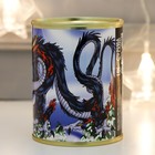 Носки в банке "2024 год" (мужские, чёрные) - фото 24610317