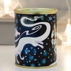 Подарок носки в банке "Счастья в Новом году" (женские, белые) - фото 24617887