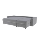 Диван угловой Оскар (независимые пружины) П1 велюр Эффект 32 - фото 13207387