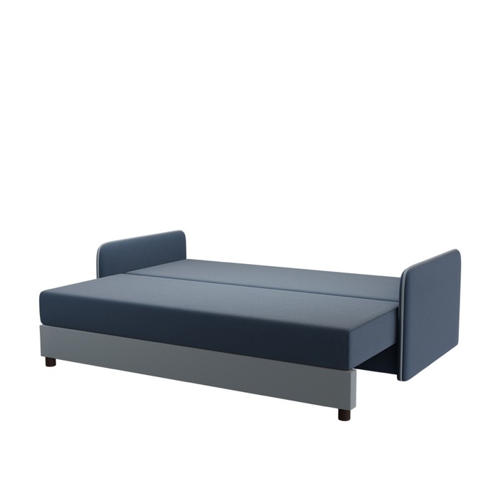 Диван прямой «НЕО 2», независимые пружины, 1400×1900 мм, цвет allince 797 синий /allince 993 светло - серый