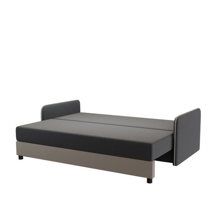 Диван прямой «НЕО 2», независимые пружины, 1400×1900 мм, цвет allince 995 тёмно - серый/allince 993 светло - серый