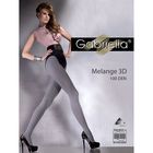 Колготки женские GABRIELLA MELANGE 3D 100 (melange graffit, 2) - Фото 1