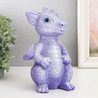 Фигурка "Дракончик" 18х10х10 см, сиреневый - фото 46575053