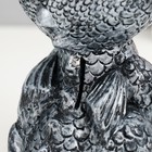 Копилка "Дракоша" 17,5х11,5х12,5 см, серебро - фото 22625319