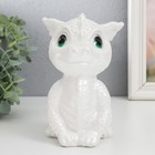 Копилка "Дракоша" 17,5х11,5х12,5 см, белый - фото 22625395