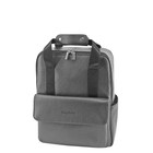 Сумка-рюкзак В2750-05110, цвет Серый, искусственная кожа, 27х13х35 см - фото 297351259