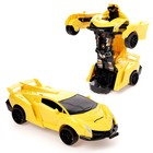 Робот инерционный «Автобот», трансформируется при столкновении, цвета МИКС, уценка - Фото 2
