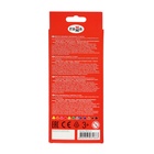 Карандаши цветные 12 цветов «Гамма. Мультики», трёхгранные, заточенные, картонная упаковка, (290122_12) - Фото 13