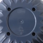 Горшок для цветов с поддоном «Wave», 2.5 л, d=17.5 см, серый - Фото 4