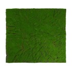 Мох искусственный, декоративный, полотно 1 × 1 м, рельефный, горный, зелёный, Greengo - Фото 5