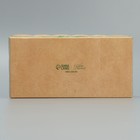 Коробка для кондитерских изделий с PVC крышкой «С Новым годом», кофе, 10.5 × 21 × 3 см - Фото 6