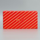 Коробка для кондитерских изделий с PVC крышкой «С Новым годом», шары, 10.5 х 21 х 3 см (комплект 5 шт) - фото 54751059