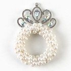 Резинка для волос новогодняя «Самой прекрасной», d = 5 см - Фото 3