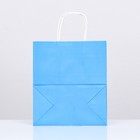 Пакет крафт "Радуга", синий, 22 х 12 х 25 см, 150 г/м2 - Фото 2