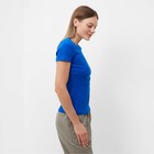 Футболка женская, цвет ярко-синий, размер M (44) - фото 22673961