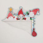 Новогодний декор на раму двери «Гномы», 25.5×20.4 см - Фото 6