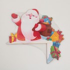 Новогодний декор на раму двери «Дед мороз», 23.2×20.6 см - Фото 6