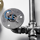 Бра "Крафит" 5хЕ27 40Вт черный 125х10х43см - фото 24254894