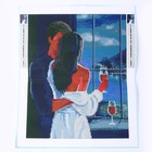 Алмазная мозаика с полным заполнением на холсте «Влюбленная пара», 40×50 см - Фото 5