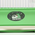 Клетка для птиц укомплектованная Bd-1/1d, 30 х 23 х 39 см, зелёная - фото 24687965