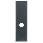 Лоток для бумаг вертикальный СТАММ "Актив", серый, ширина 70мм - фото 22525296