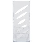 Лоток для бумаг Стамм «Лидер», А4, вертикальный, 1 отделение, прозрачный, ширина 70 мм - Фото 4