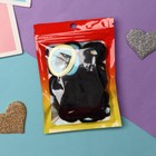 Резинки для волос «Спорт», набор 50 шт., 2.5 см+ 2 шт., 4 см, чёрные - фото 60818088