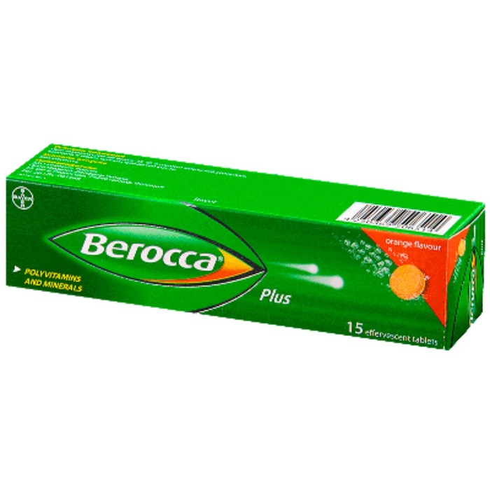 Берокка Плюс таблетки шипучие №15 - Фото 1