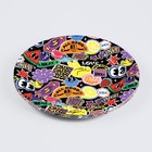 Тарелка одноразовая бумажная "Стикеры", 18 см (комплект 10 шт) - фото 24386763 Тарелка одноразовая бумажная "Стикеры", 18 см (комплект 10 шт) - фото 24386763