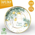 Тарелка бумажная «С Новым годом», каникулы 9796403 - фото 10783328