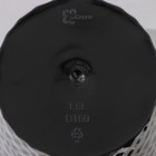 Кашпо с дренажной вставкой «Manhattan», 1,6 л, d=16 см, цвет оникс - фото 24254941