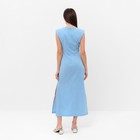 Платье женское с драпировкой MIST Summer time, голубое, размер 46 - фото 24255018