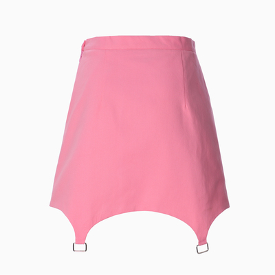 Юбка мини джинсовая женская MIST: Denim, размер 46, светло-розовая