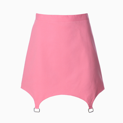 Юбка мини джинсовая женская MIST: Denim, размер 46, светло-розовая