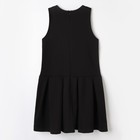 Сарафан для девочки , цвет чёрный, рост 128 см - Фото 5