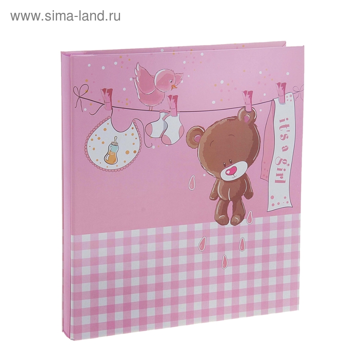 Фотоальбом 20 листов магнит "Наша девочка" 27х23,5х3,5 см - Фото 1