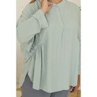 Блуза женская, размер 54, цвет мятный - Фото 14